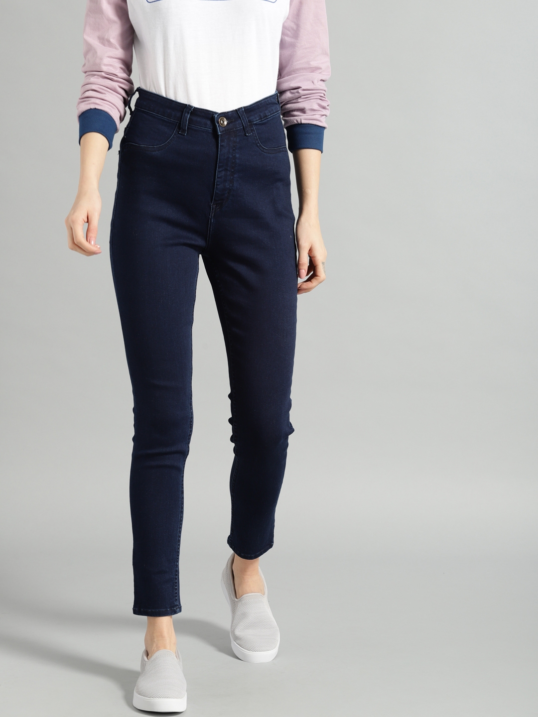 women's jeans jeggings on myntra