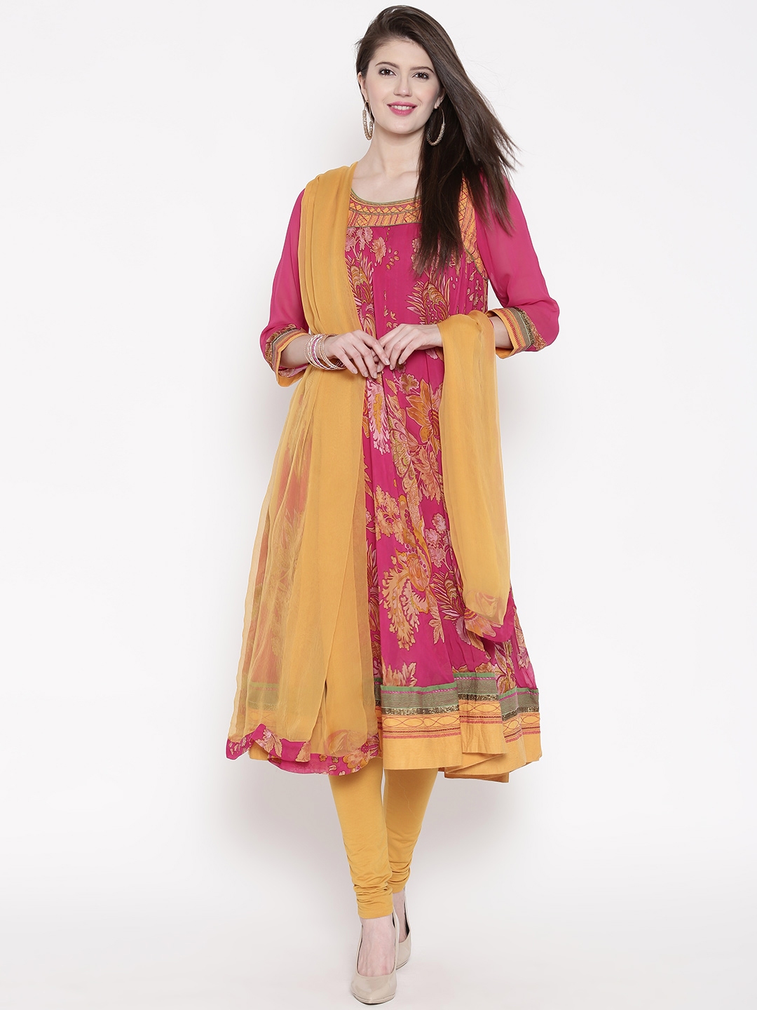 anarkali kurti myntra