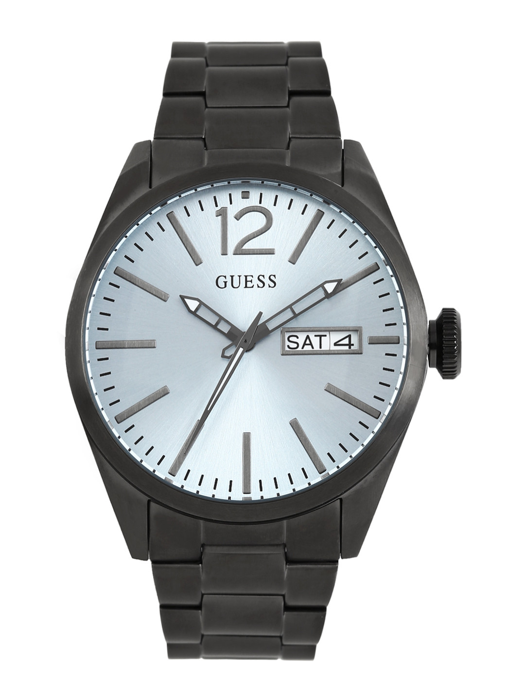 Guess EMPIRE - Orologio - black sunray/nero