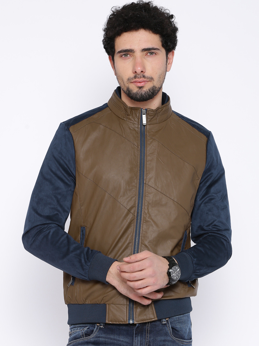 arrow jackets myntra