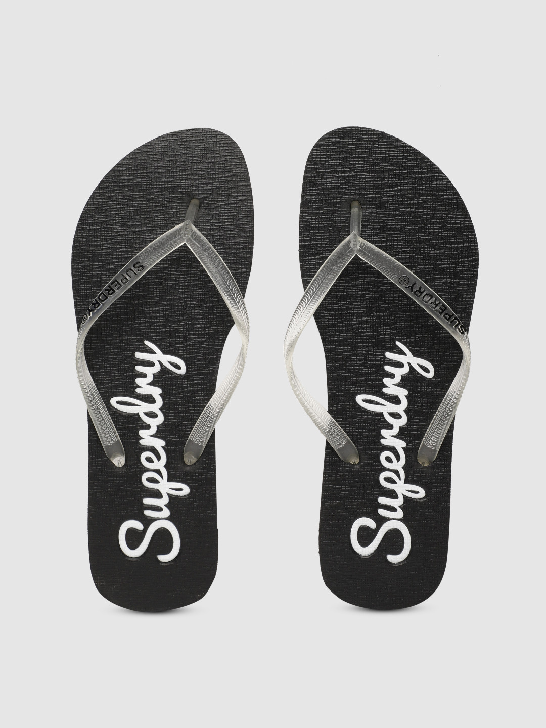 Buy Superdry Women Off White & Black Printed Thong Flip Flops - Flip Flops for Women 10513456 