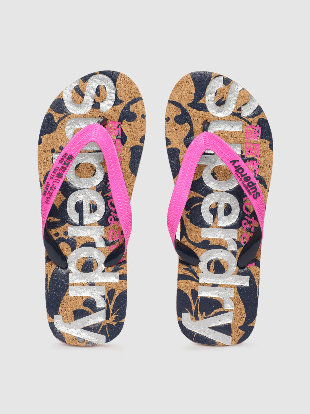 Superdry Scuba Woman Flip Flops -Multicolore (Multi Slub)