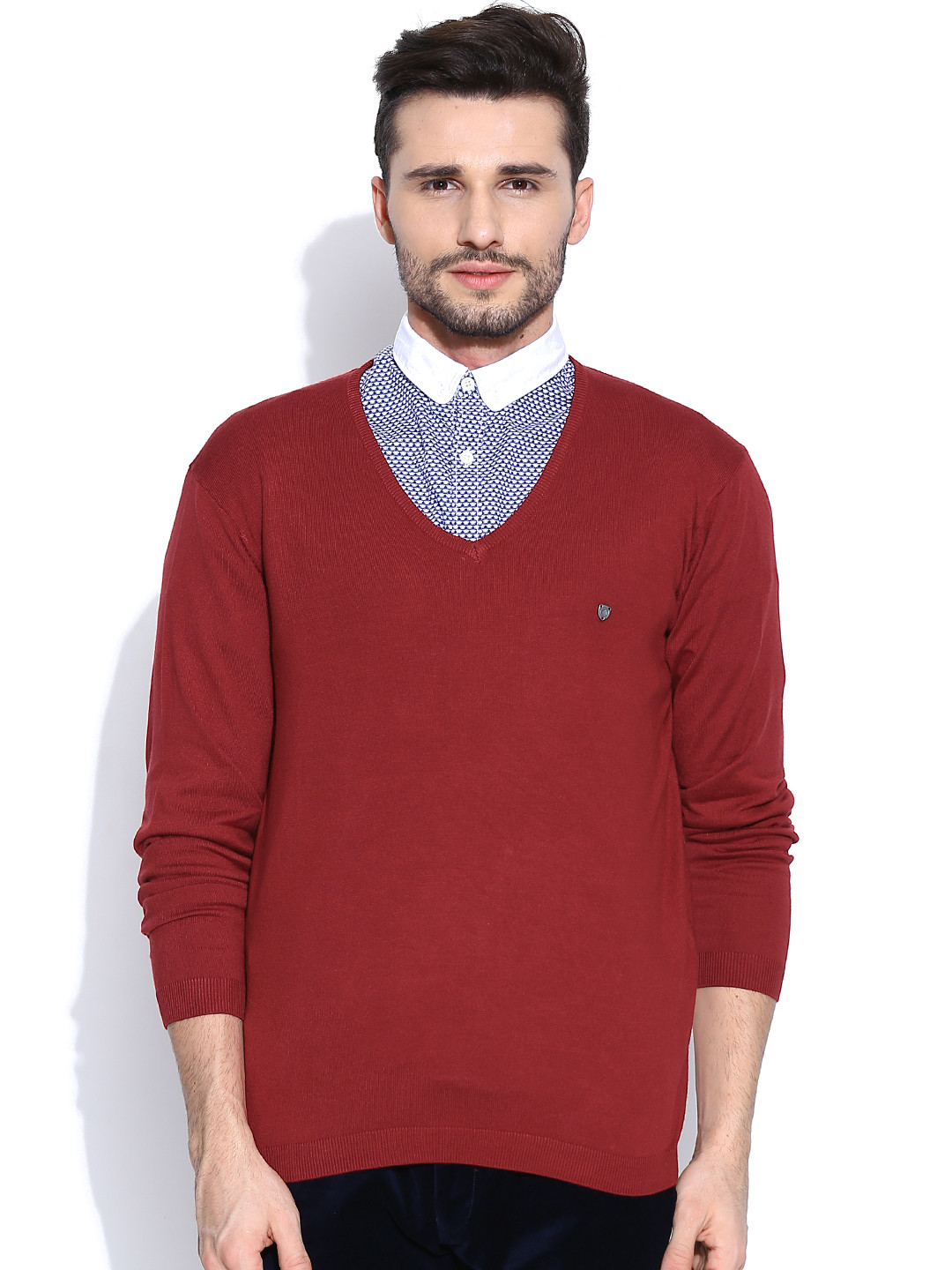 Buy Blackberrys Red Sweater - Sweaters for Men 1051436 | Myntra