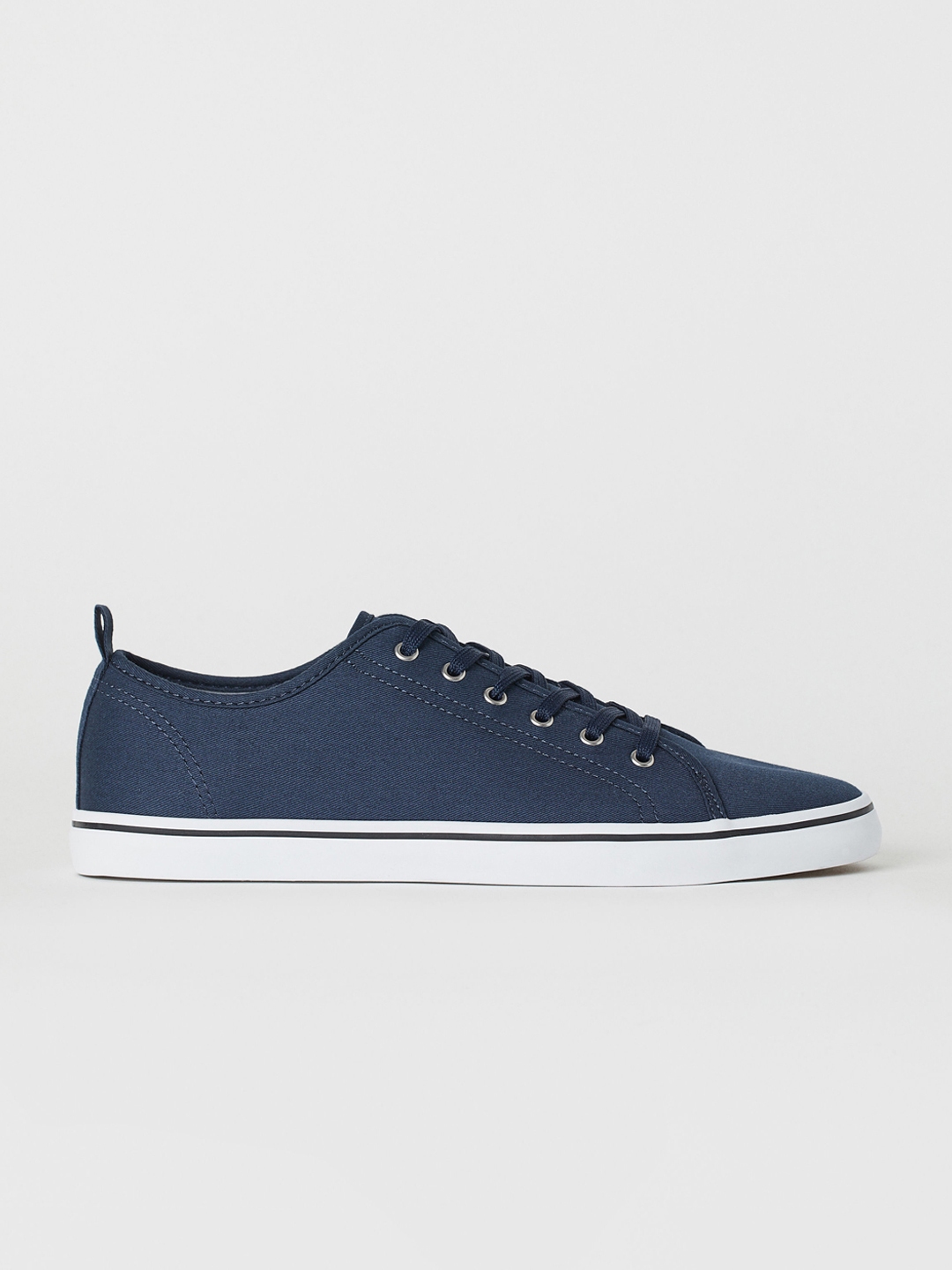 h and m canvas trainers