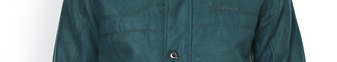 Buy Okane Green Jacket - Jackets for Men 1051878 | Myntra
