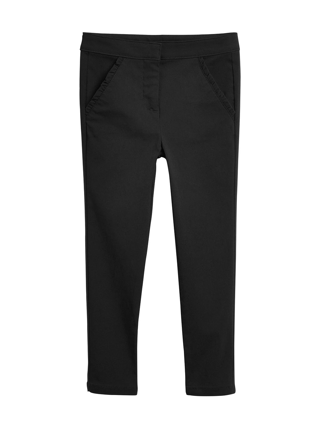 girls black joggers