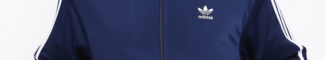 Buy ADIDAS Originals Men Navy Firebird Track Jacket - Jackets for Men ...