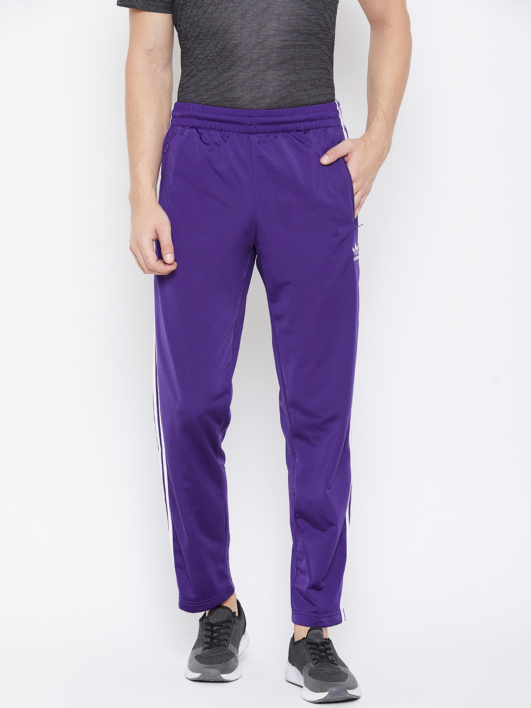 champion purple track pants