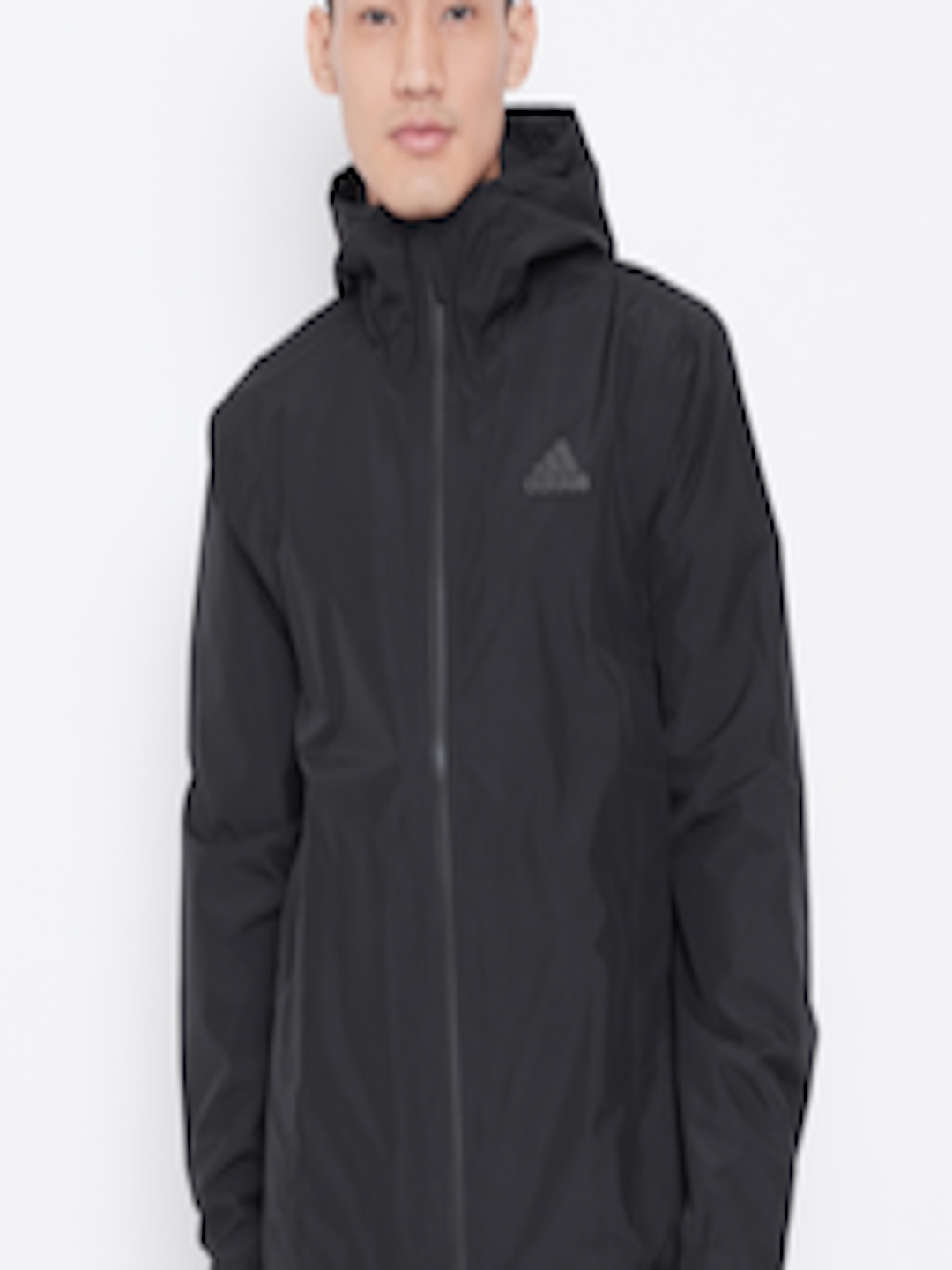 Buy ADIDAS Men Black Outdoor Climaproof Solid Rain Jacket - Jackets for ...