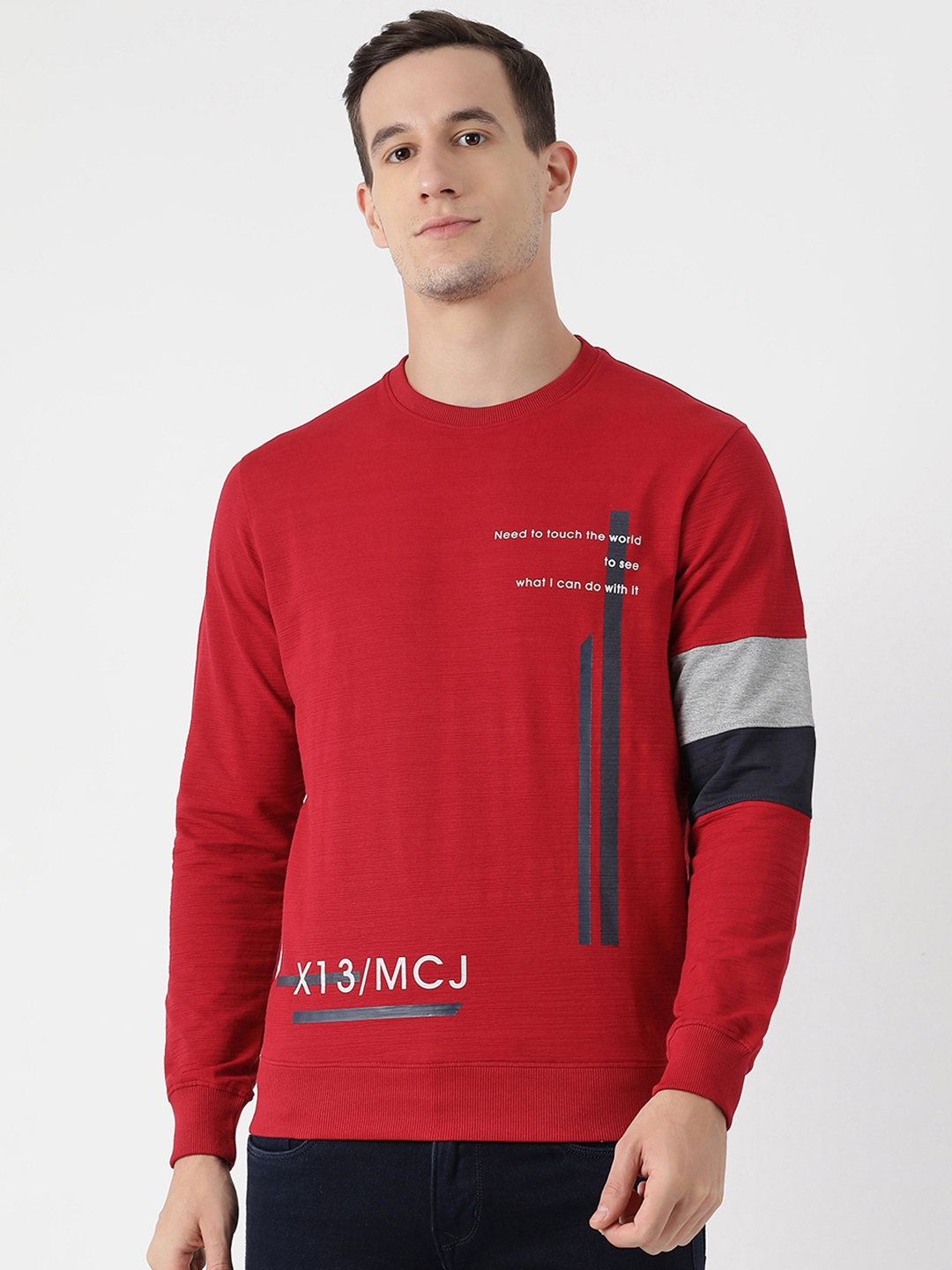 monte carlo red sweatshirt