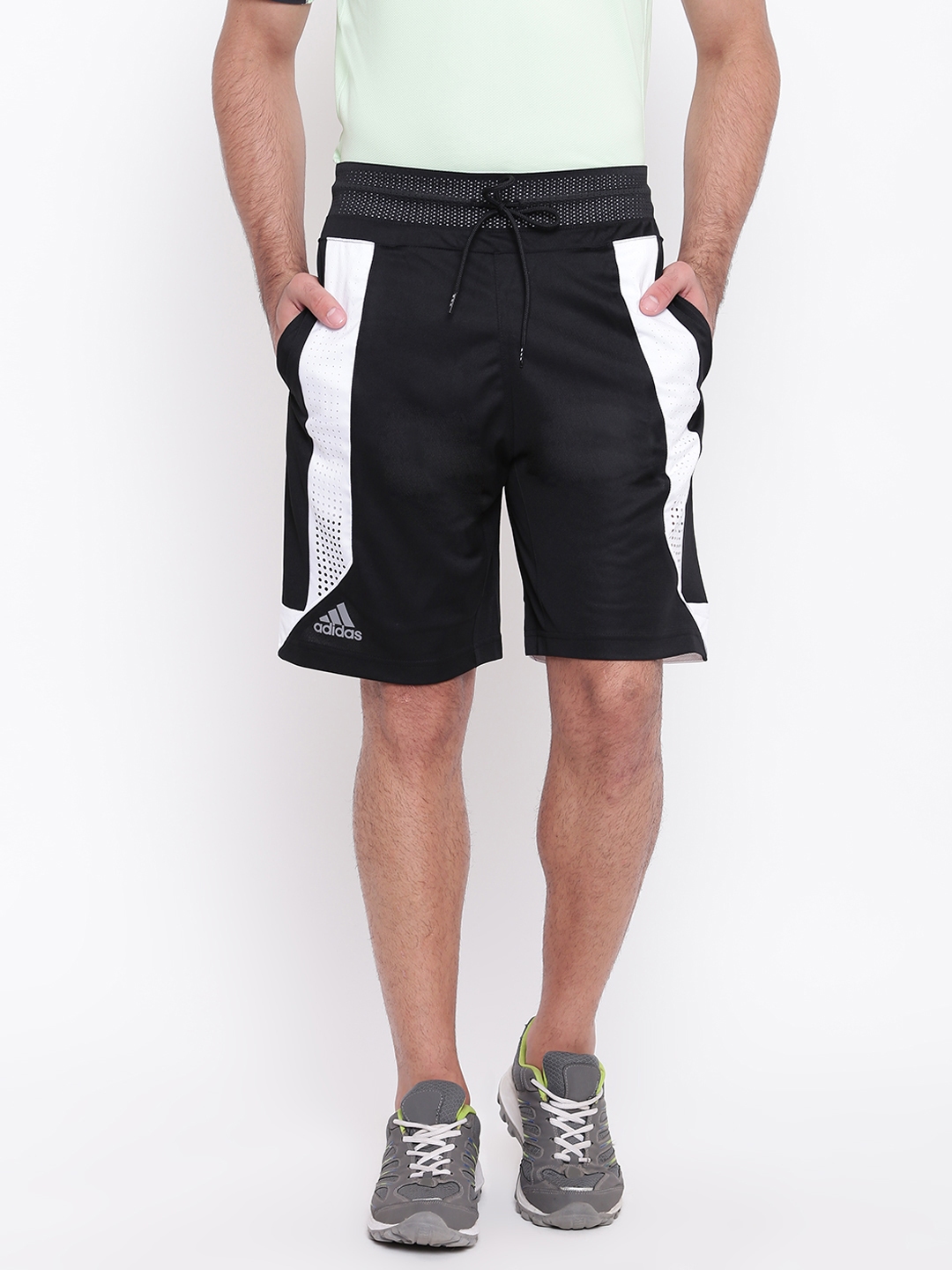 Buy ADIDAS Men Black & White Colourblocked Creator 365