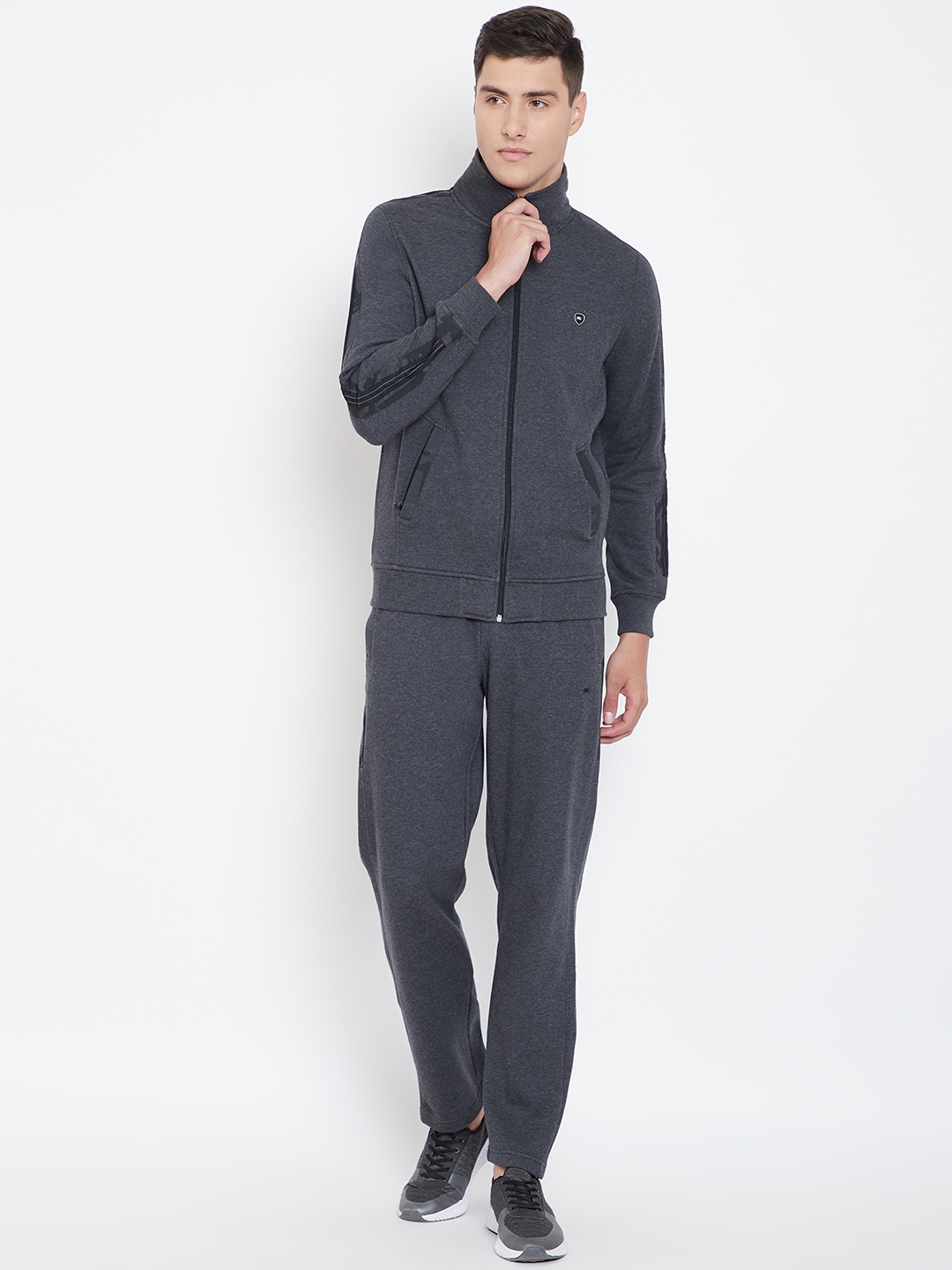 charcoal tracksuit set