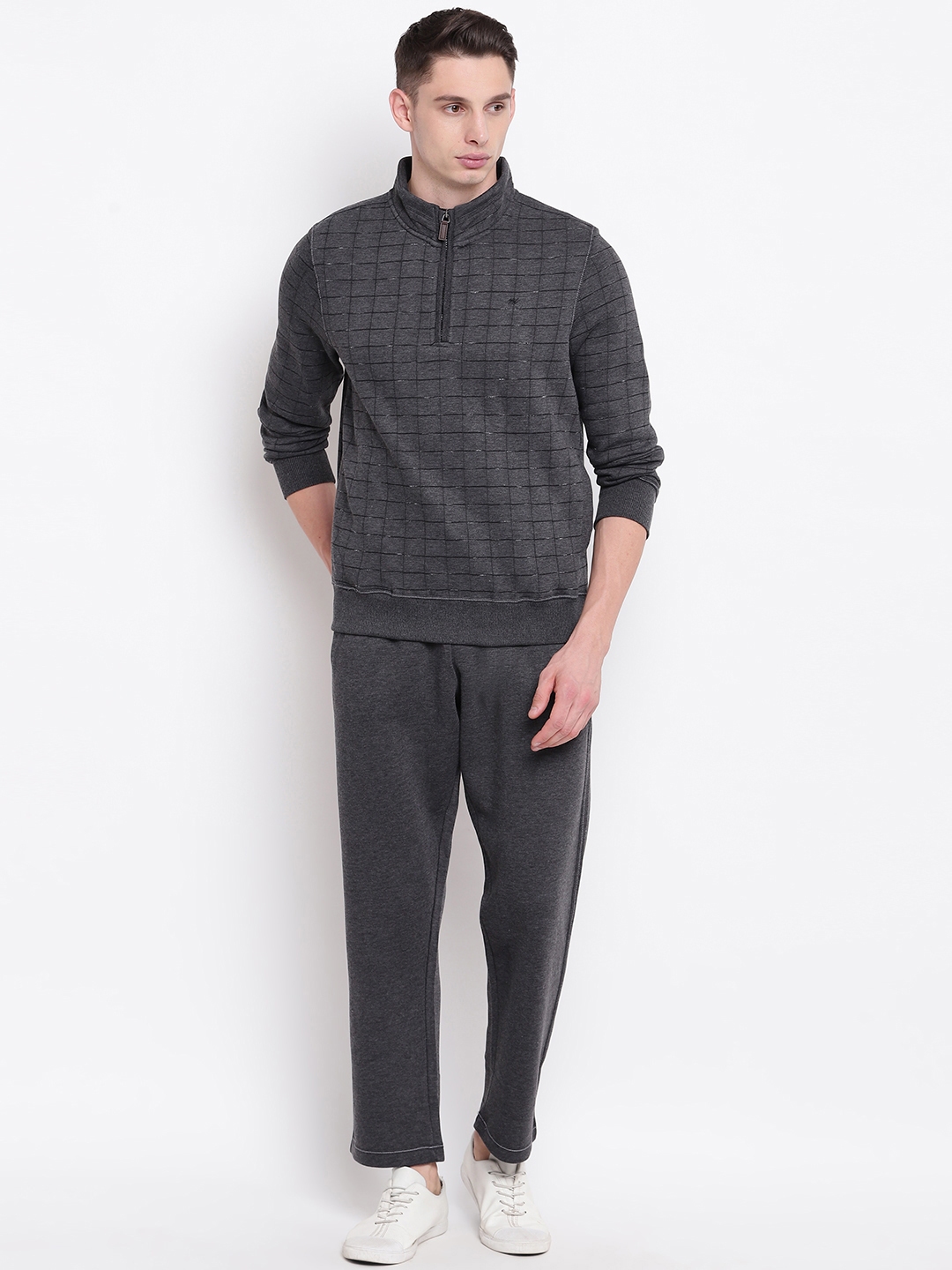 charcoal tracksuit set