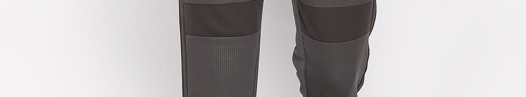 Buy FiTZ Men Brown Self Design Regular Fit Trackpants - Track Pants for ...