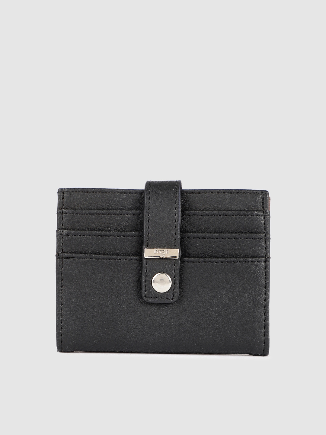Buy Baggit Men Black Solid Card Holder - Wallets for Men 10538234 | Myntra