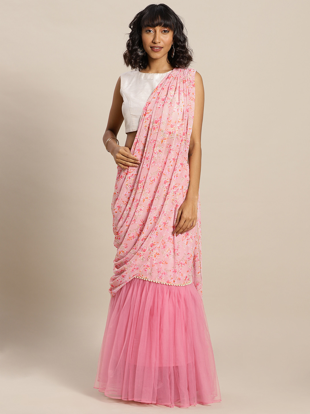 Tikhi imli ready to wear saree clearance