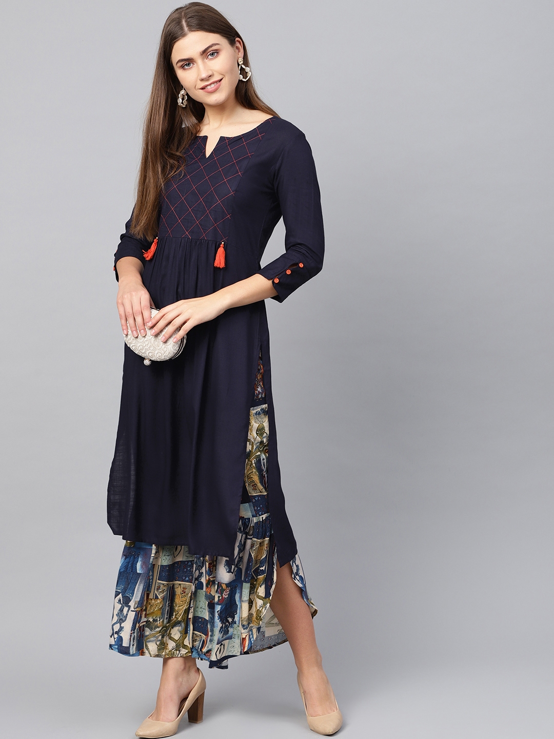 myntra sharara sets