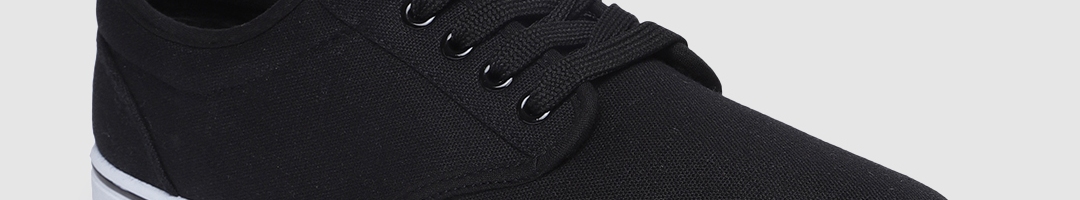 Buy Peter England Men Black Sneakers - Casual Shoes for Men 10547288 ...