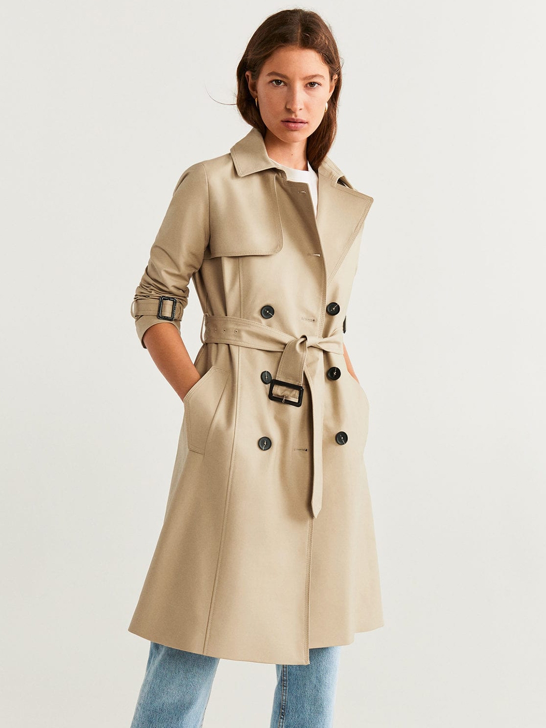 women's trench coat mango