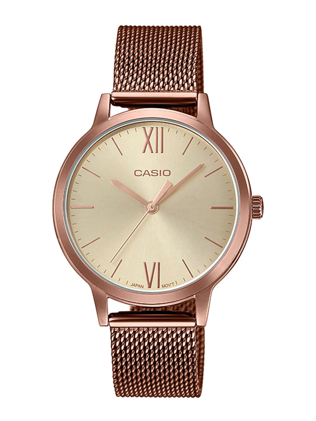 Buy CASIO Enticer Women Rose Gold Analogue Watch A1693 LTP E157MR 9ADF