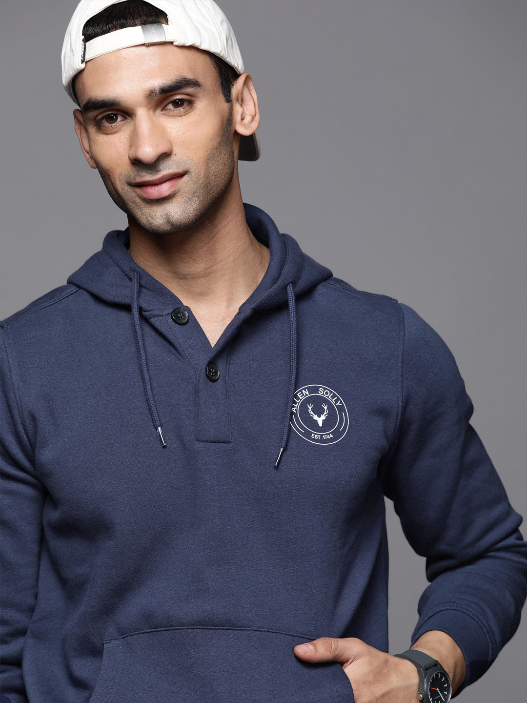 Allen solly hoodie myntra clearance