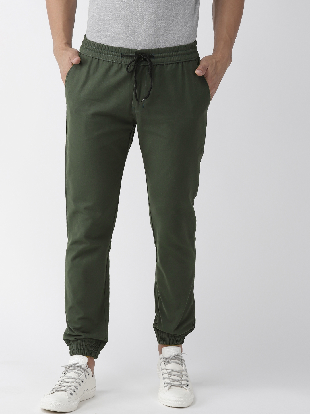 lime green joggers men