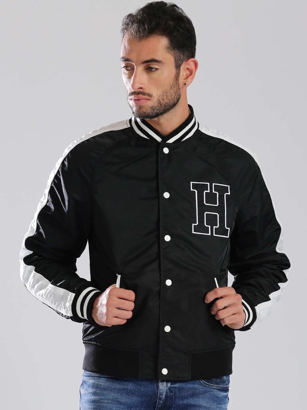 myntra tommy hilfiger jackets