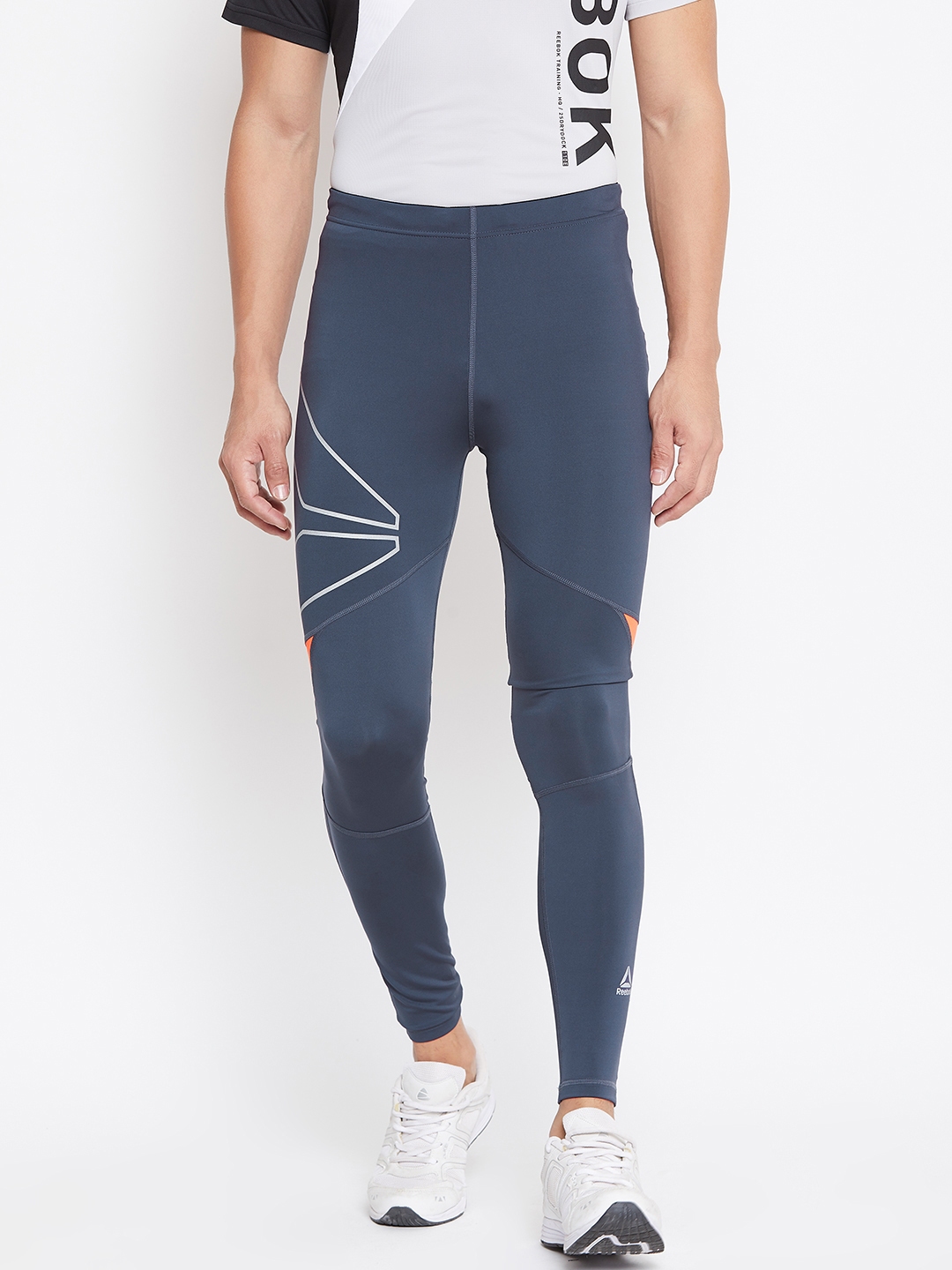 reebok running tights mens
