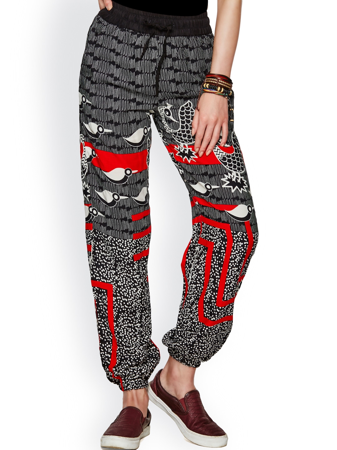 relaxed fit trousers