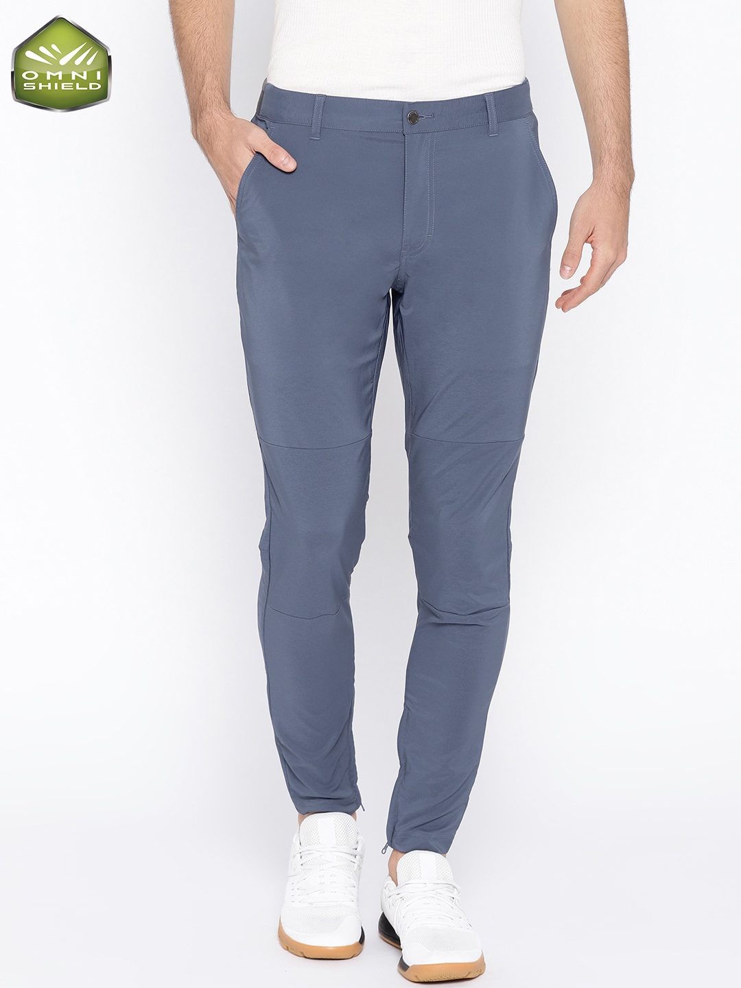 blue tech fleece trousers
