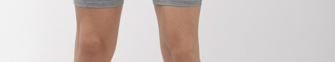 Buy Nike Men Grey Solid Regular Fit Sports NP Dri FIT Shorts - Shorts ...