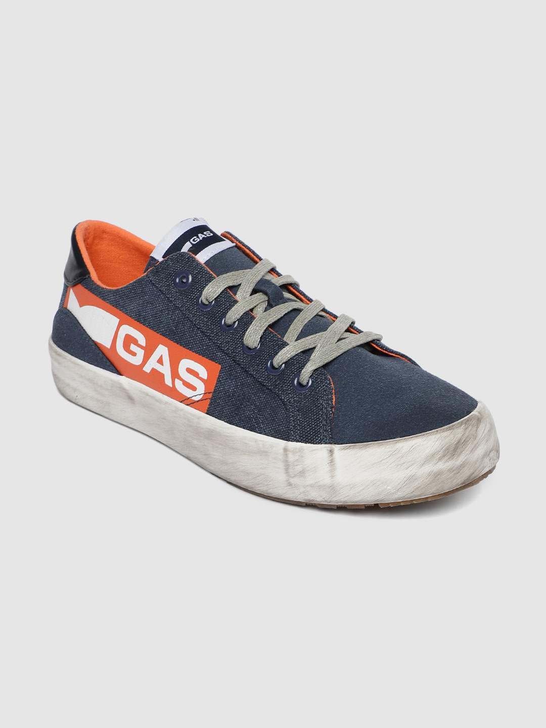 Buy GAS Men Blue ALVIN Sneakers Casual Shoes for Men 10597594 Myntra