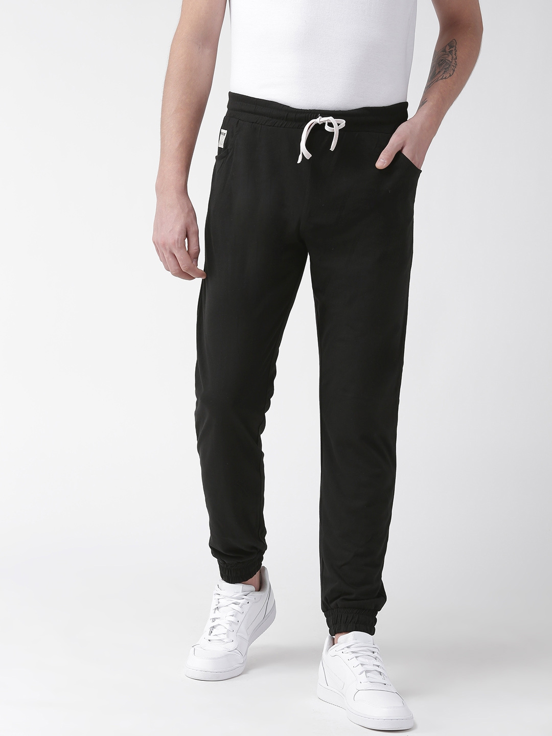 slim track pants mens