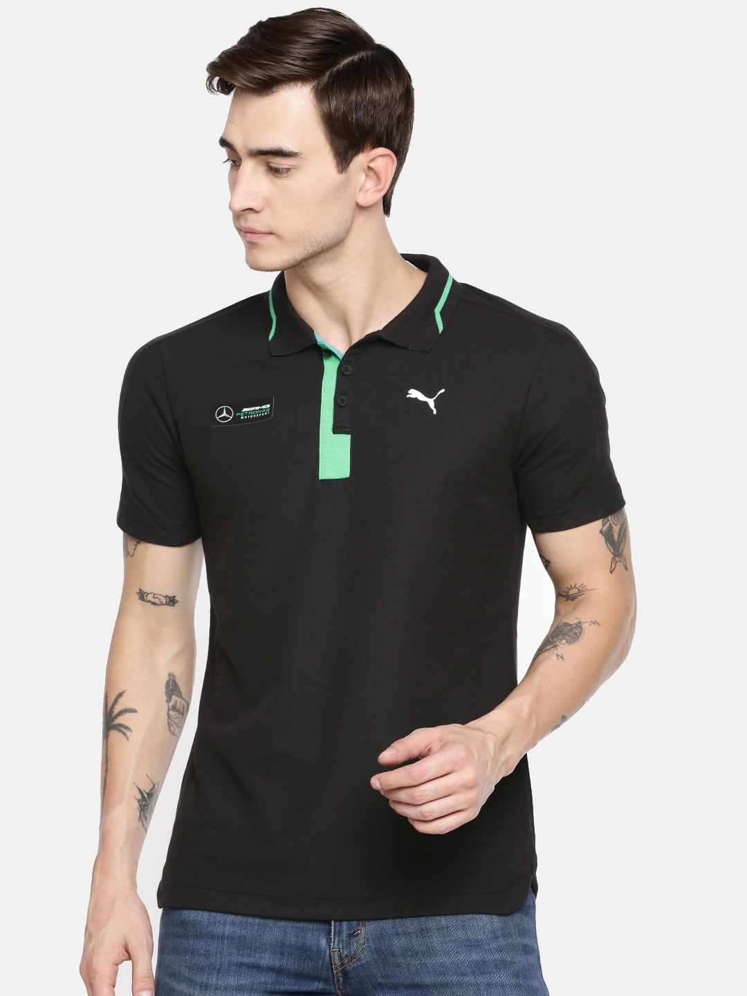 abercrombie knotted crew tee