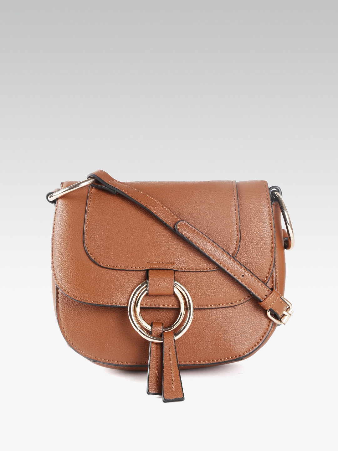 Buy DOROTHY PERKINS Brown Solid Sling Bag Handbags for Women 10618036