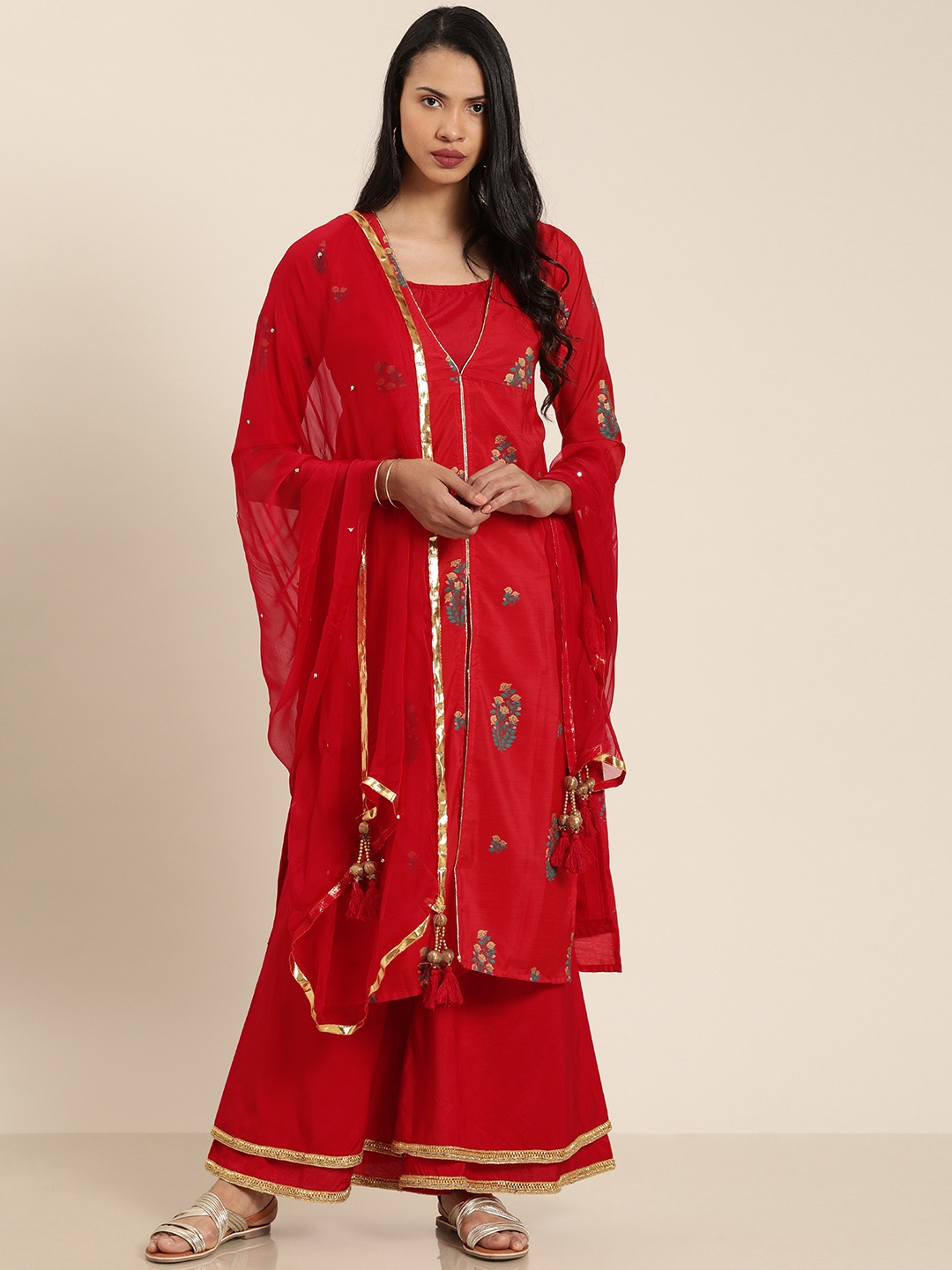 myntra sharara sets