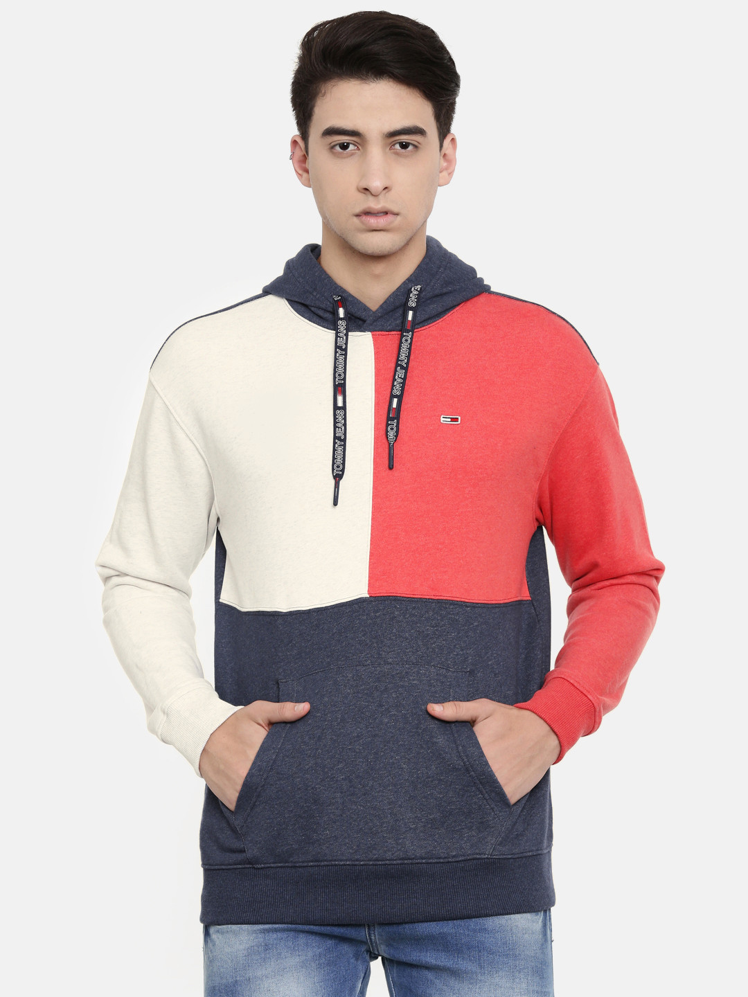 Tommy hilfiger sweatshirt blue red white clearance