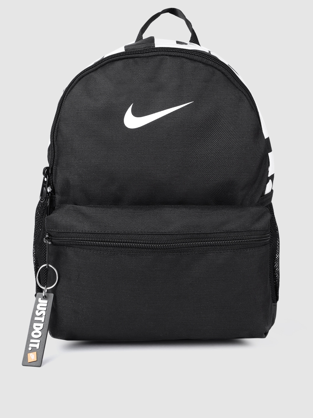 Buy Nike Unisex Black Brand Logo Backpack - Backpacks for Unisex Kids ...