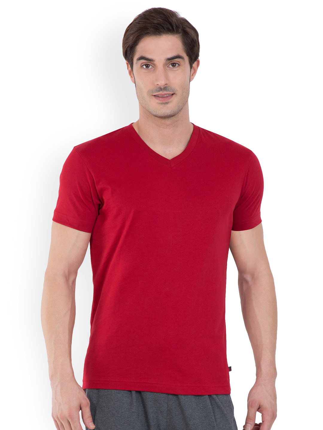 Buy Jockey 24 X 7 Men Red T Shirt 2726 - Tshirts for Men 10647626 | Myntra