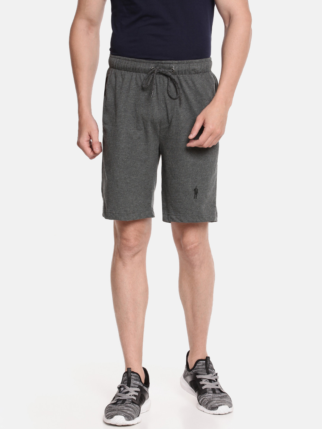 Buy Jockey Men Grey Solid Regular Fit Leisure Shorts Shorts for Men