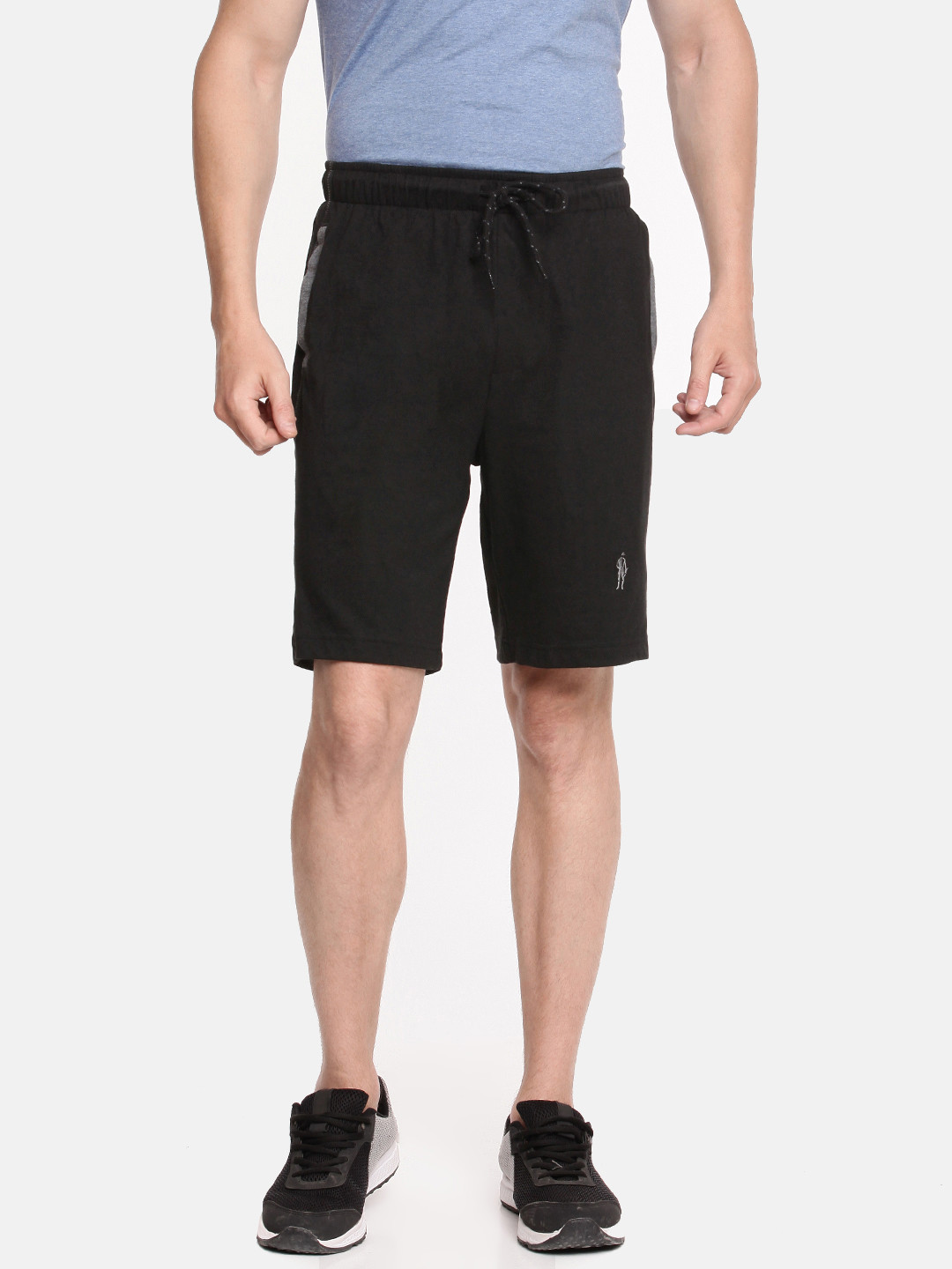 Buy Jockey Men Black Solid Straight Fit Regular Shorts Shorts for Men