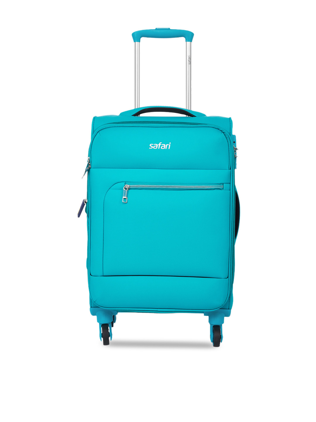 Buy Safari Women Teal Solid Trolley Bag Trolley Bag for Women