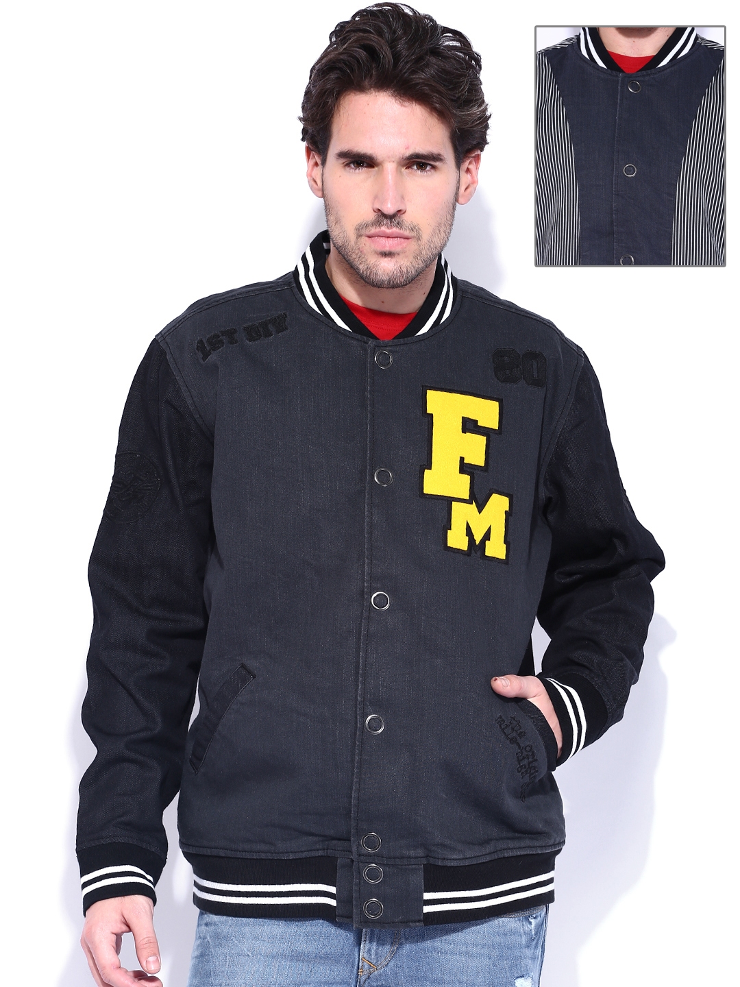 myntra leather jackets