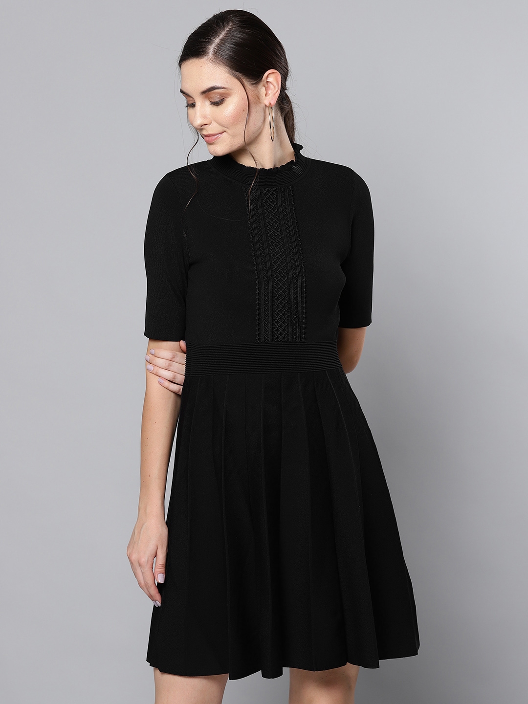 ritu kumar black gown