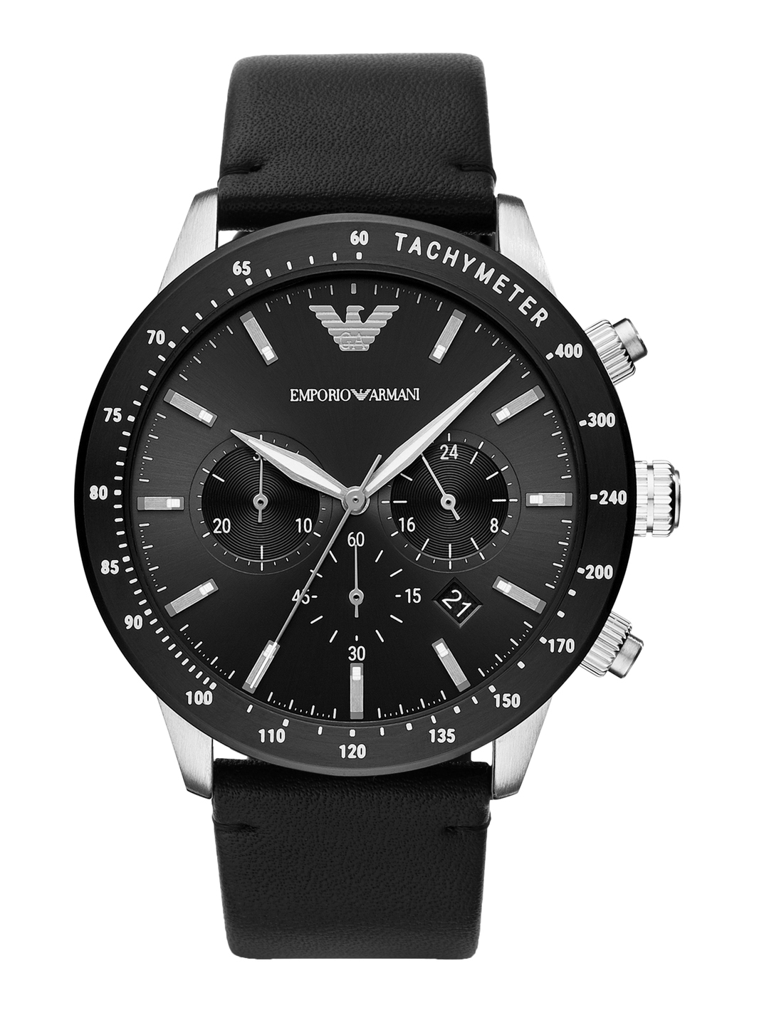 Buy Emporio Armani Men Black Analogue Watch AR11243 - Watches for Men ...