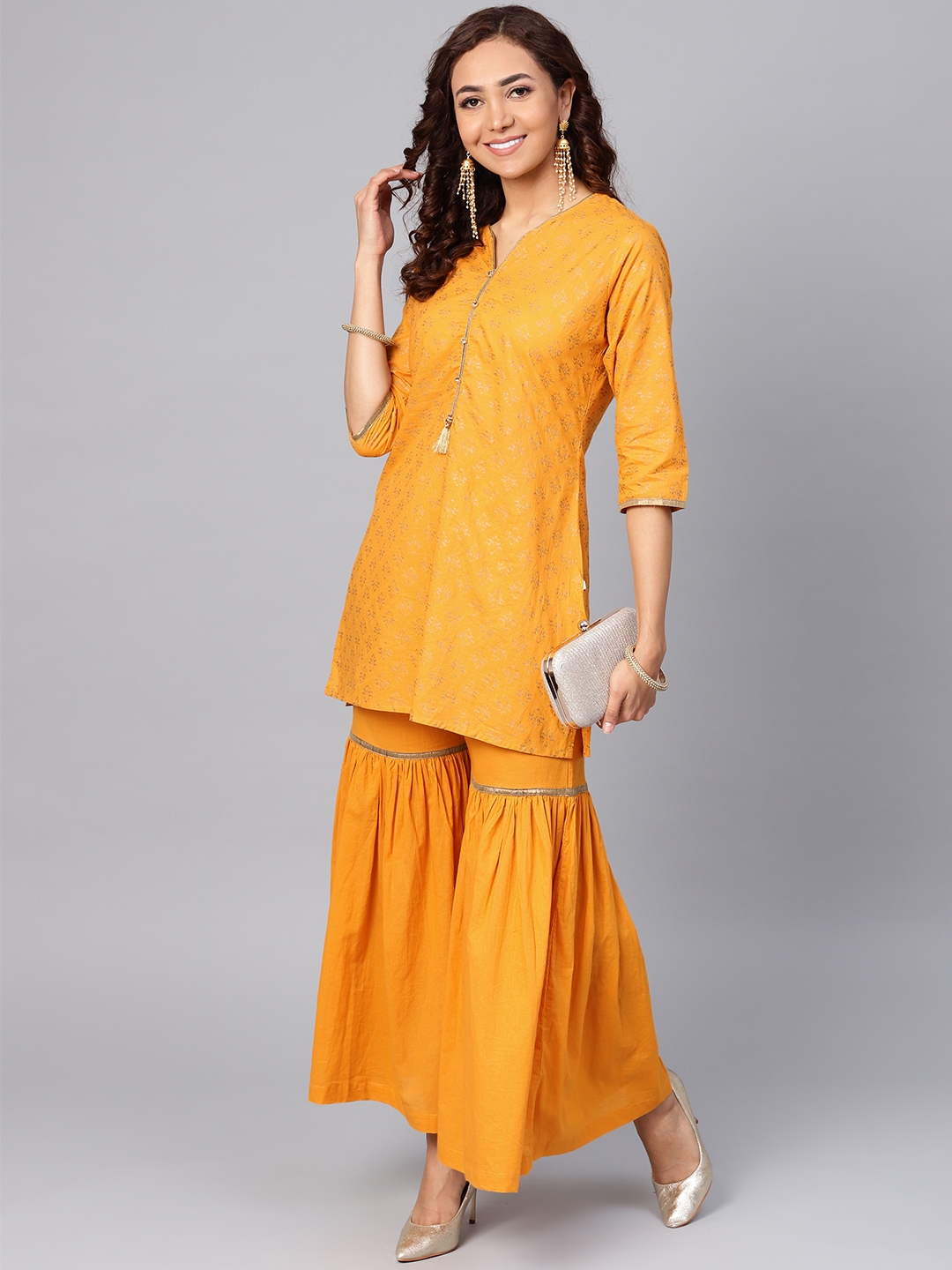myntra sharara sets