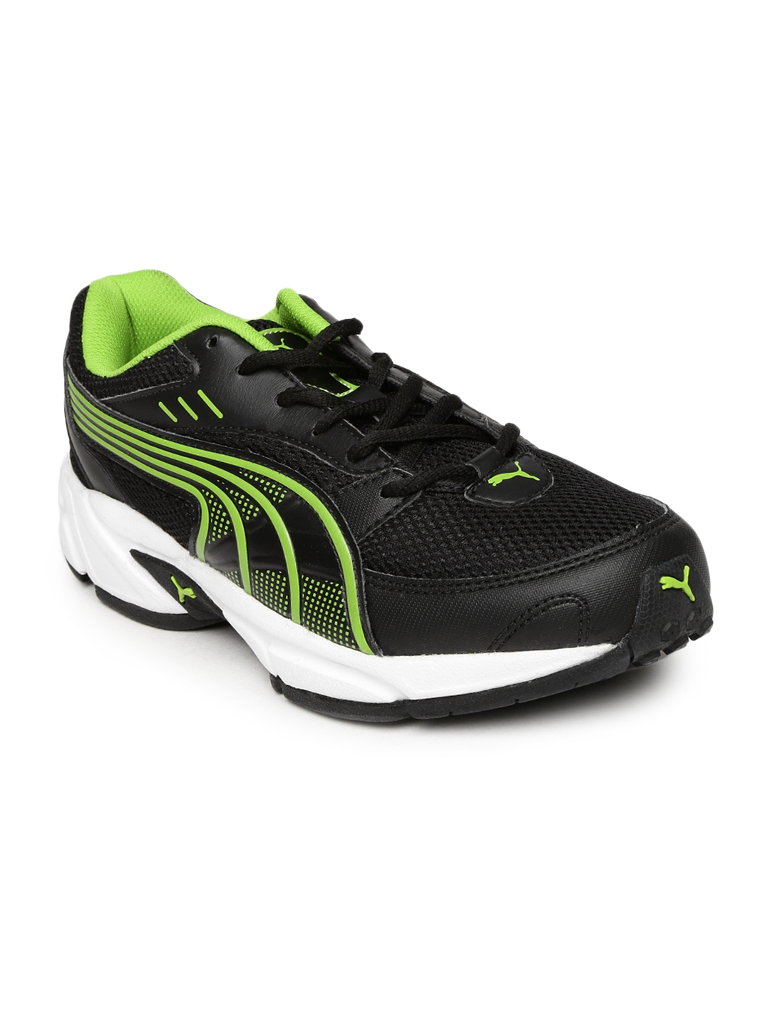 Buy PUMA Men Black Atom DP Running Shoes - Sports Shoes for Men 1069091 ...
