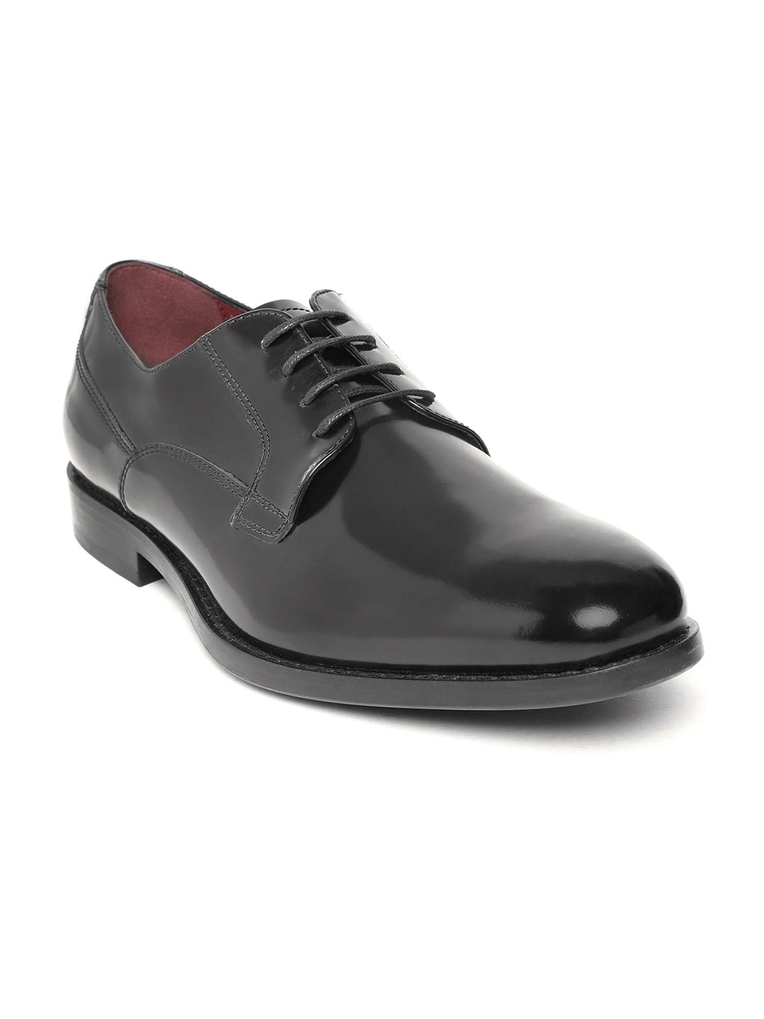 Buy Geox Men Black Leather Formal Derbys - Formal Shoes for Men ...