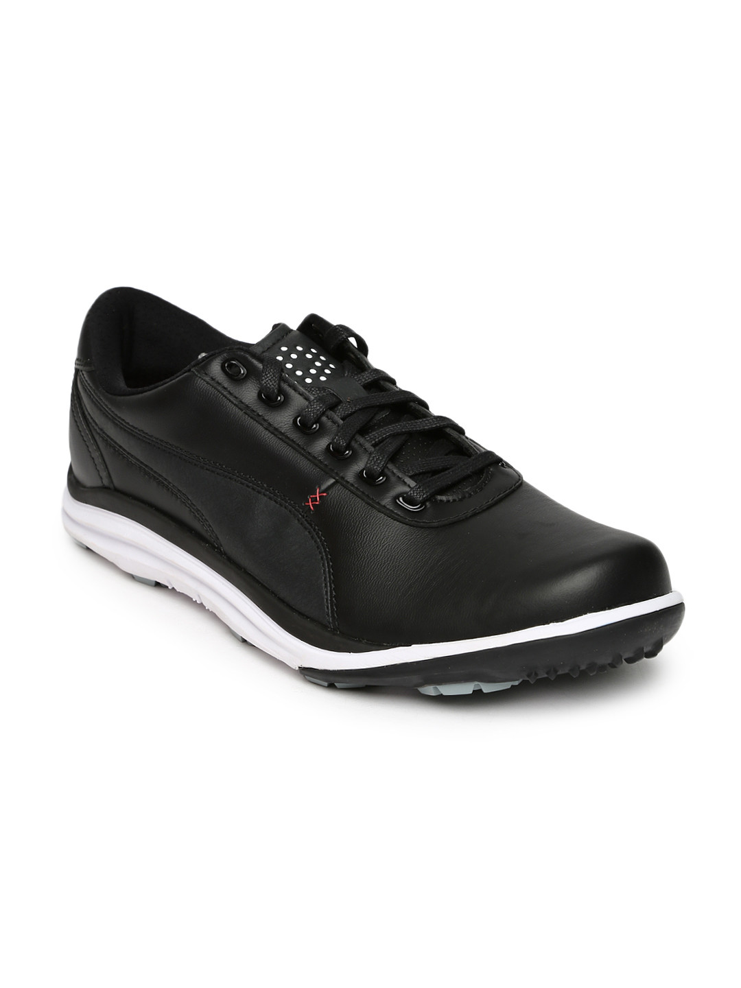 Buy PUMA Men Black BioDrive Leather Waterproof Golf Shoes ...