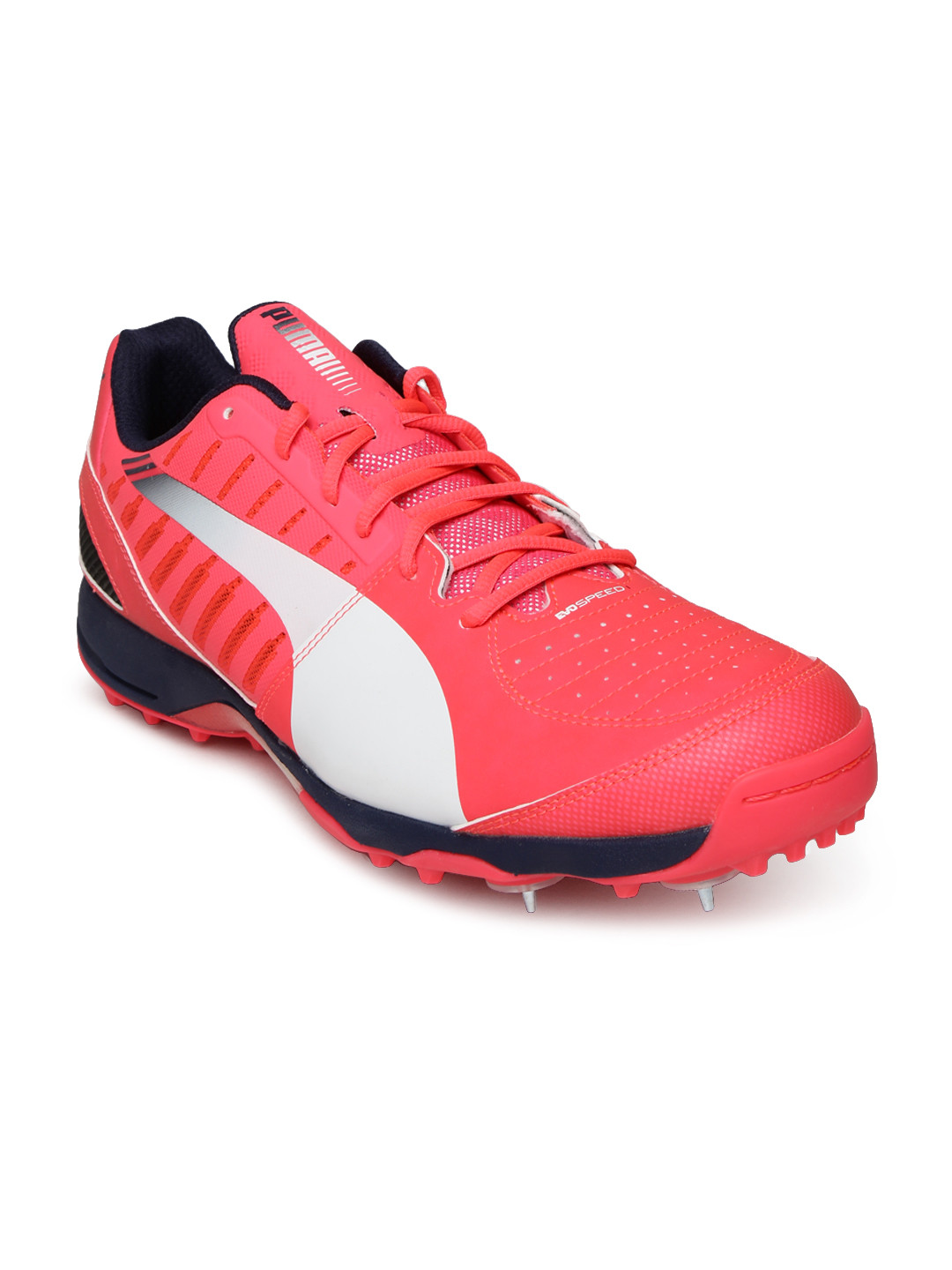 Buy PUMA Men Neon Pink EvoSPEED 1.3 Cricket Shoes Sports Shoes for